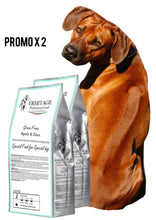 Carica l'immagine nel visualizzatore di Gallery, 𝑷𝑹𝑶𝑴𝑶 2 confezioni: Ermitage Grain free Agnello 48 % e zucca.