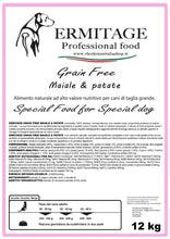 Carica l'immagine nel visualizzatore di Gallery, 𝑷𝑹𝑶𝑴𝑶 2 Confezioni: Ermitage Grain Free: Maiale 46% e patate.