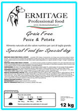Carica l'immagine nel visualizzatore di Gallery, Ermitage Grain Free 12 Kg: Aringa 46% e patate.