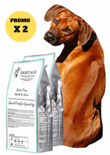 Carica l'immagine nel visualizzatore di Gallery, 𝑷𝑹𝑶𝑴𝑶 2 confezioni: Ermitage Grain free Agnello 48 % e zucca.
