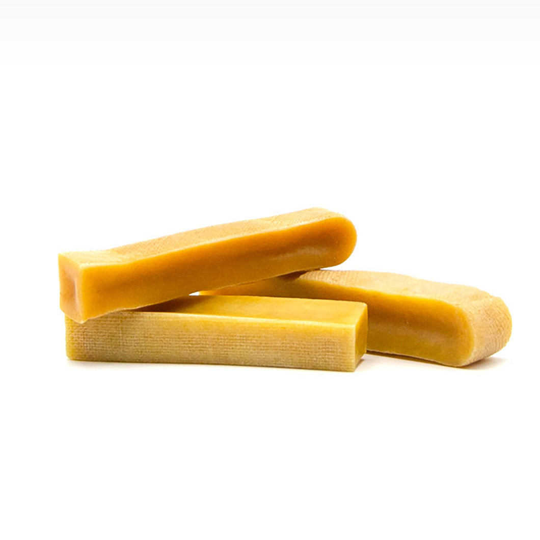 LATTE DI YAK: Snack per cani 100% Naturale, misura M, 60-80 grammi, 14-16 cm.