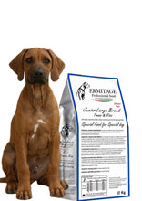 Carica l'immagine nel visualizzatore di Gallery, Ermitage Junior Large Breed: Tonno &amp; riso e patate 12 Kg. Gluten free.
