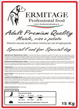 Carica l&#39;immagine nel visualizzatore di Gallery, 𝑷𝑹𝑶𝑴𝑶 2 Confezioni: Ermitage Adult Premium Quality: Maiale 40%, riso, patate, rosmarino e erba medica.
