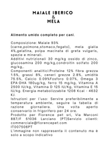 Carica l&#39;immagine nel visualizzatore di Gallery, TOP QUALITY: MAIALE IBERICO &amp; MELA.                                               Grain Free con un&#39;unica proteina animale 93% di carne. Senza conservanti aggiunti. Confezione da 12 scatolette da 400 grammi cadauna.
